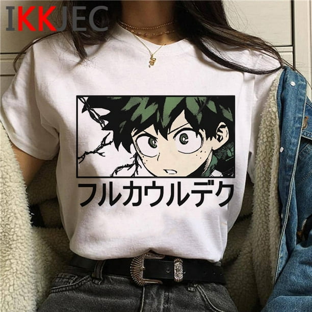 My Hero Academia Himiko Toga Boku No Ropa Mujer Impresion casual streetwear tumblr Camiseta harajukupangjing Walmart en linea