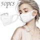 thumbnail image 2 of 3d Three-dimensional Mask Disposable Thin White Face Mask, 2 of 5
