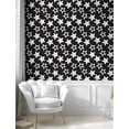 thumbnail image 5 of Ambesonne Space Peel & Stick Wallpaper for Home, Flowing Stars Graffiti Style, 13"x100", Dark Grey and White, 5 of 6