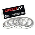 thumbnail image 1 of Circuit Performance 73.1mm OD to 60.1mm ID Silver Aluminum Hub Centric Rings, 1 of 4