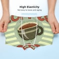 thumbnail image 3 of Yiaed Retro Cover For Coffee Print Boys' Boxer Briefs Cotton Casual Stretch Comfort Boys Boxers - Kids Boxer Briefs Underwear for Boys (6-18)-Large, 3 of 5