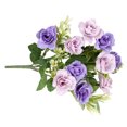 thumbnail image 3 of Worallymy 2 uds tela de flores artificiales falsa decoración Floral habitación boda planta decoración herramienta Worallymy JD735805060, 3 of 6