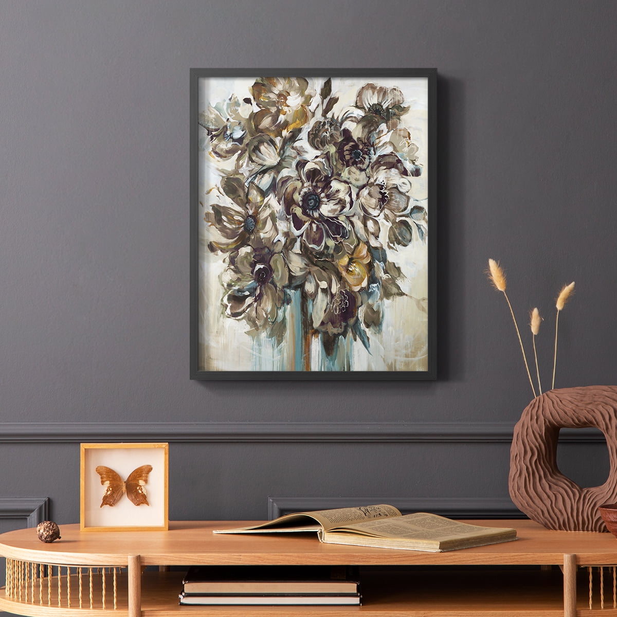 Wild At Heart VI Framed Print in Black Solid Wood 16 x 20 Framed Print