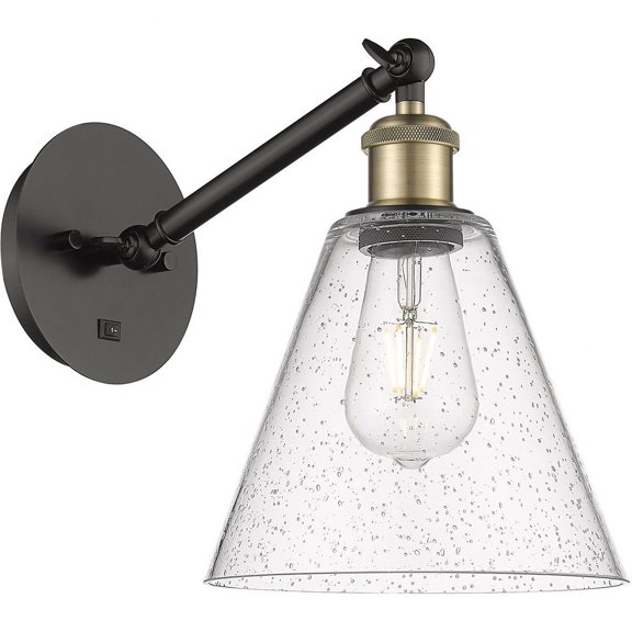 Innovations Lighting - Athens - 1 Light Wall Sconce In Industrial Style-12.38