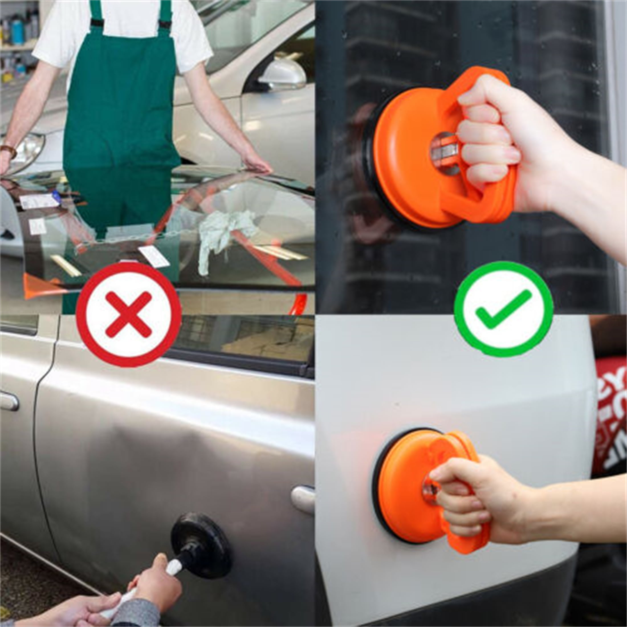 3x Car Body Dent Ding Remover Puller Sucker Auto Panel Suction Cup Repair  Tools - Shopping.com