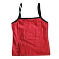 thumbnail image 4 of Camiseta gráfica corta brasileña para mujer - Poliéster y seda de leche, estilo urbano vintage de los 90, corte corto, ideal para aficionadas al fútbol o para llevar con ropa informal, 4 of 4