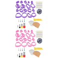 thumbnail image 1 of 2 Pack Polymer Clay Jump Rings with Earring Cards Earring Hooks Zulema none, 1 of 8