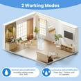 thumbnail image 4 of Costway 94.5 Pints Dehumidifier for Home with 24H Timer LED Display Large Water Tank 6000 Sq. ft Coverage Area, 4 of 9