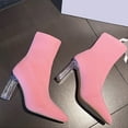 thumbnail image 5 of B91xZ Chaussures Bottines pour Femmes Plateforme Élastique Semelle Crantée à Enfiler, RD1 7, 5 of 5