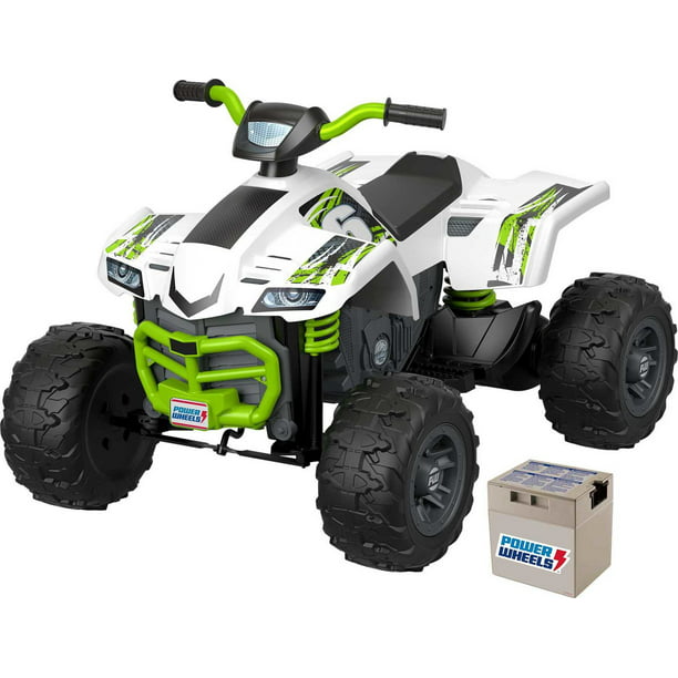 Power Wheels Racing Atv Ride On Vehicle For Ages 3 To 7 Years Old Walmart Com