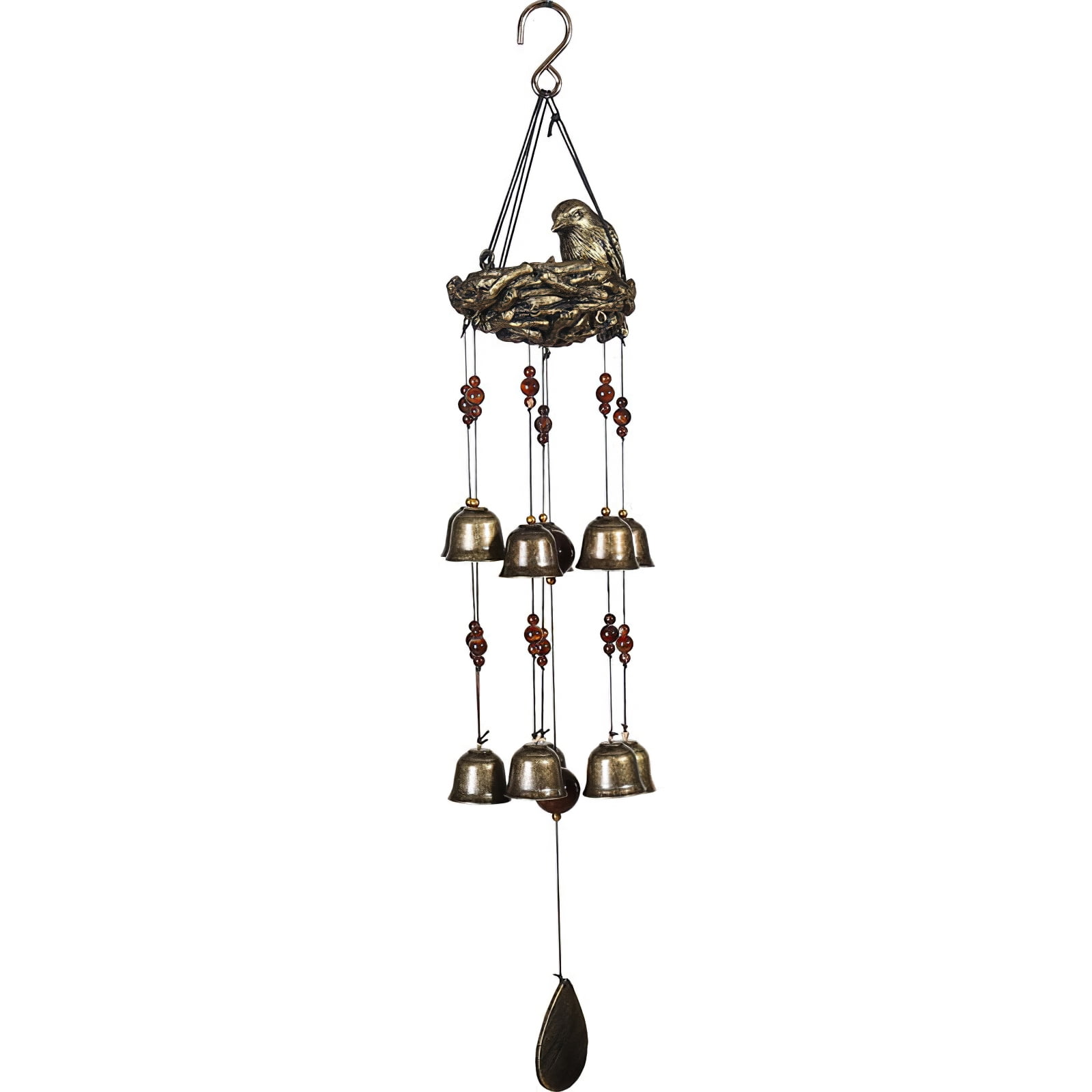 Wind Chime Decoration Beautiful Bird Nest Hanging Wind Chime Decoration