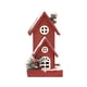 thumbnail image 2 of Casa de Navidad Pueblo Luces LED Edificios de madera en miniatura Casa de Navidad Escena de nieve Decoraciones de escritorio Figuras para EstiloA 16x13x30cm Soledad Casa de pueblo, 2 of 7