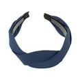 thumbnail image 5 of Unique Bargains 1 Pc Headband Cross Hair Accessories for Women Navy Blue, 5 of 5