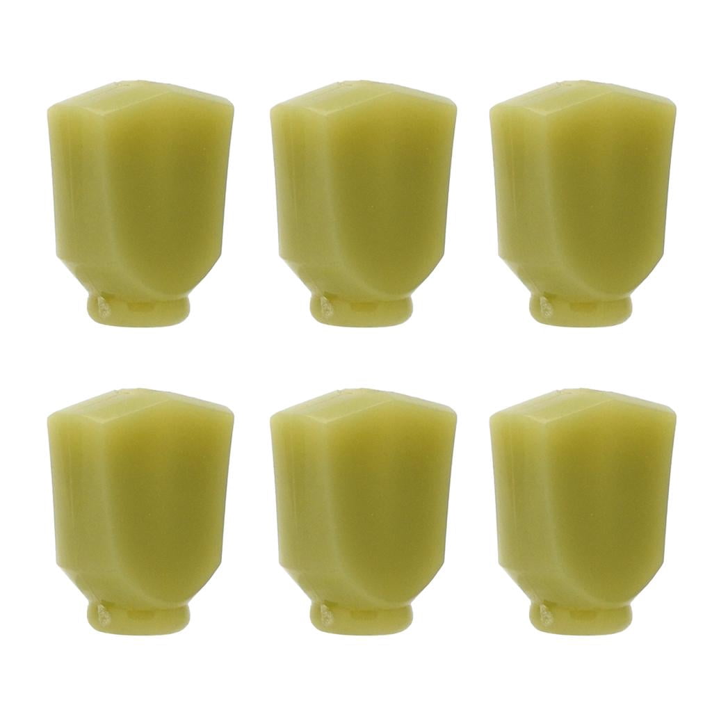 Rushawy 4xGuitar Tuning Pegs Machine Heads Knob Handle Caps Light Green