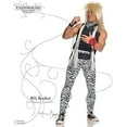 thumbnail image 5 of Underwraps Adult 80's Rocker Costume - Size 2X, 5 of 5