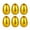 Gold-5B-home supplies, variant on MORESEC Home Gold Plastic Easter Eggs 12PCS Fillable Surprise Empty Toddler Toy Basket Stuffer Treat Durable Opulent Quality Party Gift Spring Decor 6x4.3cm Home And Kitchen