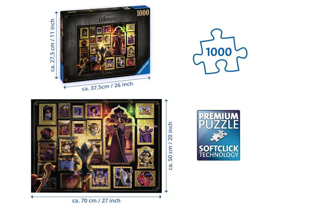 Ravensburger Disney Villainous: Jafar Jigsaw Puzzle