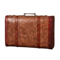 thumbnail image 2 of funtasica Vintage Suitcase Box Photo Props Organiser Case Suitcase Storage Box Decorative Brown L, 2 of 9