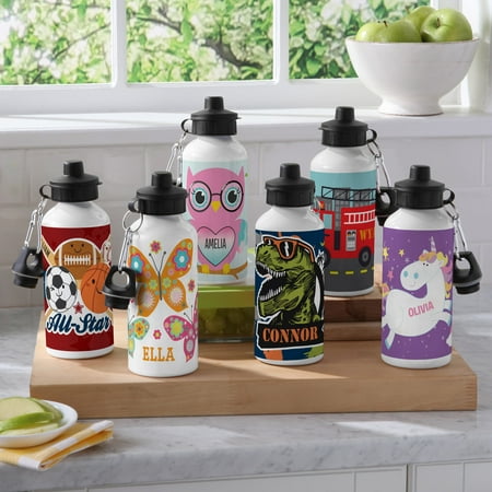 Personalized Fun Graphic Water Bottle - Available in 8