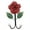 Rd2, variant on Metal Wall Hooks Rack Hanger, Flower Buds Shape Ornate Style, Decorative Wall Hook for Hanging Clothes, Coats, Towels, Keys, Hats, Entryway, Bathroom, Bedroom, Home Decor