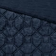 thumbnail image 3 of Madison Park Harper Full/Queen 3 Piece Velvet Quilt Set in Navy, 3 of 6