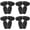Black#1, variant on Heel Grips Liner Cushions Inserts for Loose Shoes, Heel Pads for Shoes, Anti Slip Shoe Inserts for Too Big Shoes Women Men, Soft Heel Protectors Stop Heel Slip & Blisters(White,1 Pair)