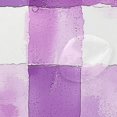 thumbnail image 4 of Yayeee Shower Curtain with Hooks 72"x72" Waterproof Fabric Bathroom Hanging Decor, Purple and White Pattern, 4 of 5
