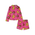 thumbnail image 2 of Nintendo Girls Long Sleeve Coat and Shorts Pajama Set, 2-Piece, Sizes 4-16, 2 of 3