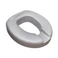 thumbnail image 4 of jifeng Elevated Toilet Seat Cushion Adds Height for Home Use Practical Enhanced Comfort Gray, 4 of 9