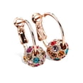 thumbnail image 2 of 1 par de pendientes de aro de cristal Vintage para niñas, pendientes de diamantes de imitación, joyería de baile de cumpleaños para mujer, Ropa, zapatos y accesorios Miscelánea Cuenta de color dorado Minnieouse  AP009769-01, 2 of 6