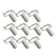 thumbnail image 2 of 10 anillos de uñas ajustables, de metal, antideslustre, usables, sin pegamento, para decoración de uñas de mujer, anillos para las yemas de los dedos. Plata, 2 of 8