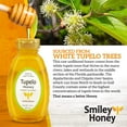 thumbnail image 3 of Smiley Honey - 100% OKA4&nbsp;Tupelo Honey Raw and Unfiltered (16 oz), 3 of 3