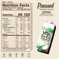 Vita Coco Pressed Coconut Water, Pressed Coconut, 16.9 fl oz Tetra