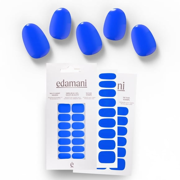Tiras de gel para uñas Edamani Zibri para uso durante más de 14 días sin toxinas