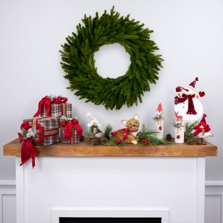 Northlight Real Touch™ Grande Spruce Artificial Christmas Wreath - 48" - Unlit