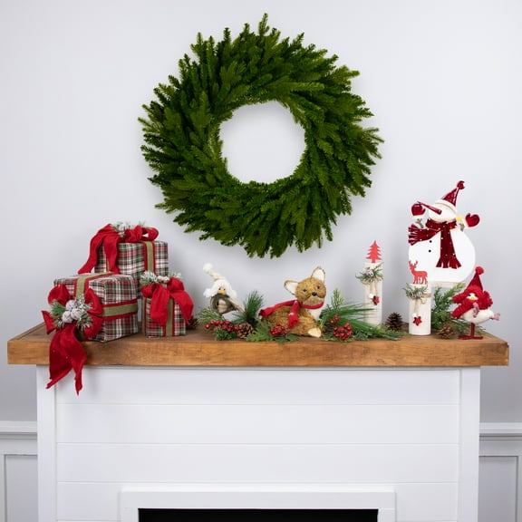 Northlight Real Touch™ Grande Spruce Artificial Christmas Wreath - 48" - Unlit