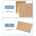 thumbnail image 4 of MasteelfCA 35 Pcs Présentoir de Bureau Nom d'Entreprise Bureau Nom Plié Papier Kraft Vierge Décoration de Bureau, 4 of 7