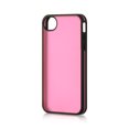 thumbnail image 1 of FOR IPHONE? 4S / IPHONE? 4 COMPATIBLE FOGGY CASE HOT PINK TINTED + BLACK TRIM, 1 of 1