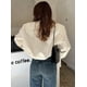 thumbnail image 4 of HDIMM-Chaqueta Bomber con bolsillos para mujer, abrigo informal Vintage de manga larga, prendas de vestir exteriores, novedad de primavera, 2023, 4 of 4