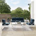 thumbnail image 3 of Crosley Kaplan 5 Piece Outdoor Sofa Set in Navy, 3 of 18