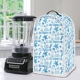 thumbnail image 4 of HELLHERO Hand Strap Kitchen Blender Dust Covers Handle Polyester for Kitchen Home, Sea Turtles Jellyfish, 4 of 5