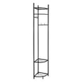 thumbnail image 6 of Metal Corner Clothes Rack, Gold Garment Rack Hall Tree, Freestanding Garment, 6 of 16