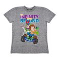 thumbnail image 1 of Playera Para Niño Disney Toy Story Cuello Redondo Manga Corta Talla 10 Gris Jaspe, 1 of 1