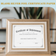 thumbnail image 4 of unbranded 10Ud Gruesa Para Diplomas Con Plata Para Uso Académico Y Empresarial, 4 of 6