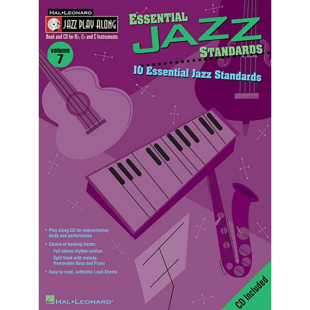 Hal Leonard Jazz PlayAlong Essential Jazz Standards 10 Essential