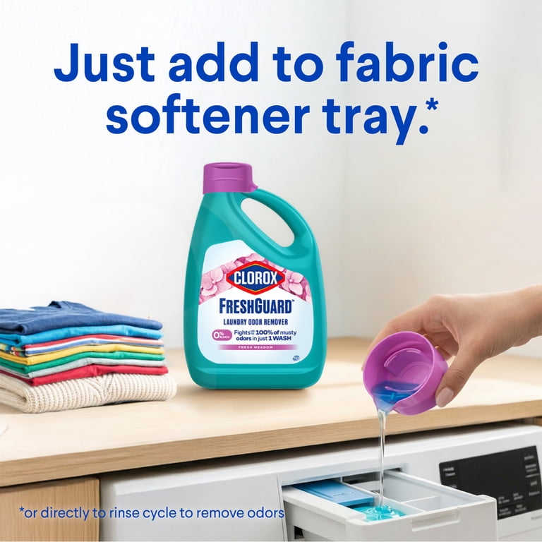 Clorox FreshGuard Laundry Odor Remover, 42 fl oz photo 8