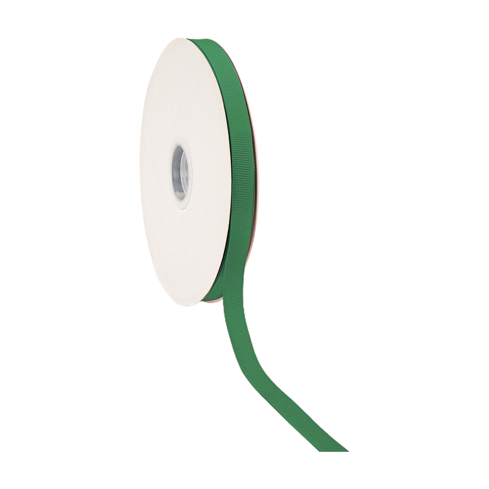 LaRibbons 5/8" Textured Grosgrain Ribbon, Forest, 100 Yard Roll