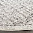 thumbnail image 3 of Safavieh Adirondack Collection ADR103B Silver and Ivory Vintage Geometric Round Area Rug (6' Diameter), 3 of 3