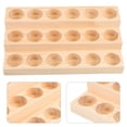 thumbnail image 4 of Estante de madera para aceites esenciales, 3 niveles, para guardar botellas. Ideal para el hogar., 4 of 8