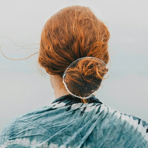 OUNONA 10pcs Hair Nets Hair Accessories Invisible Elastic Edge Mesh Bun Hair Nets For Ballet Dance Elastic Hair Styling Tools Mesh Wigs Nets